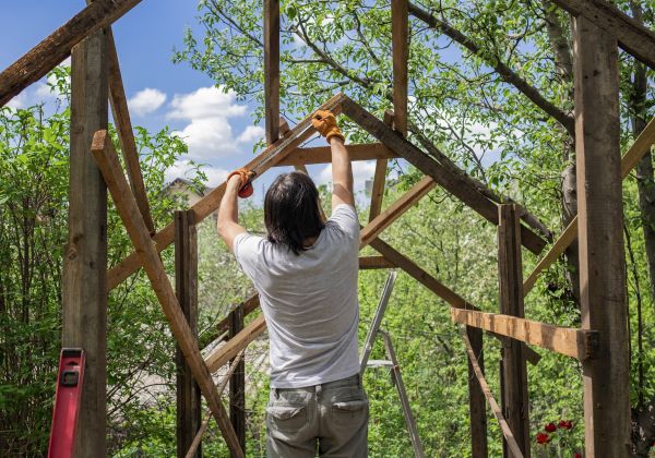 Wood Pergola Repair in Broomfield